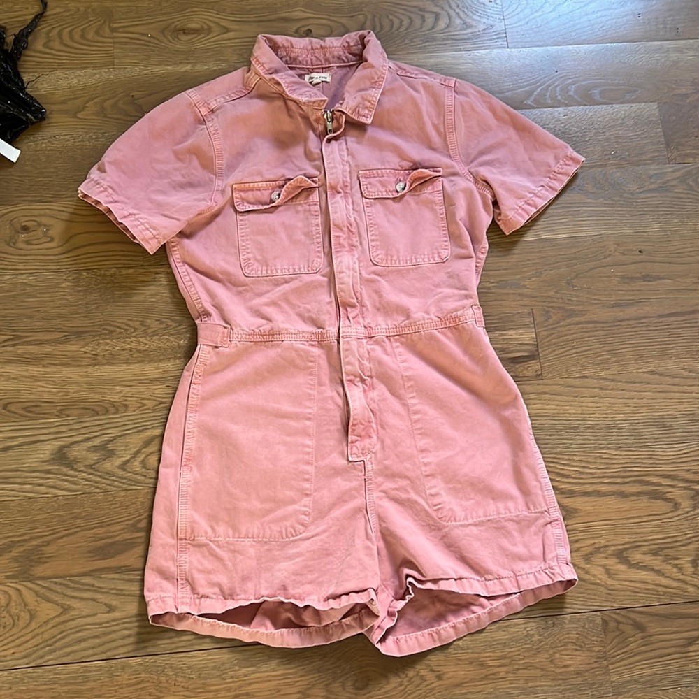Pink romper